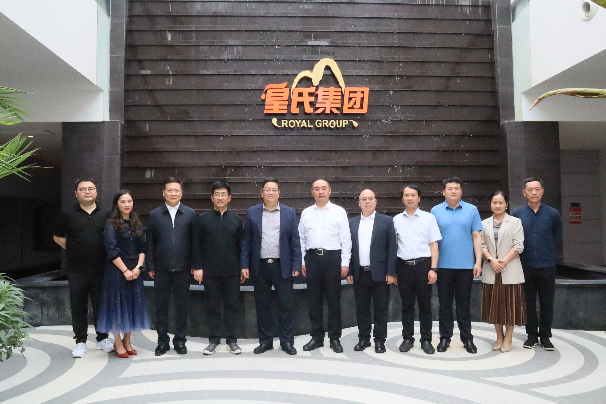 2023年5月14日，阜阳市委书记孙正东一行莅临球速体育网页版,球速体育（中国）官方在线登录交流考察